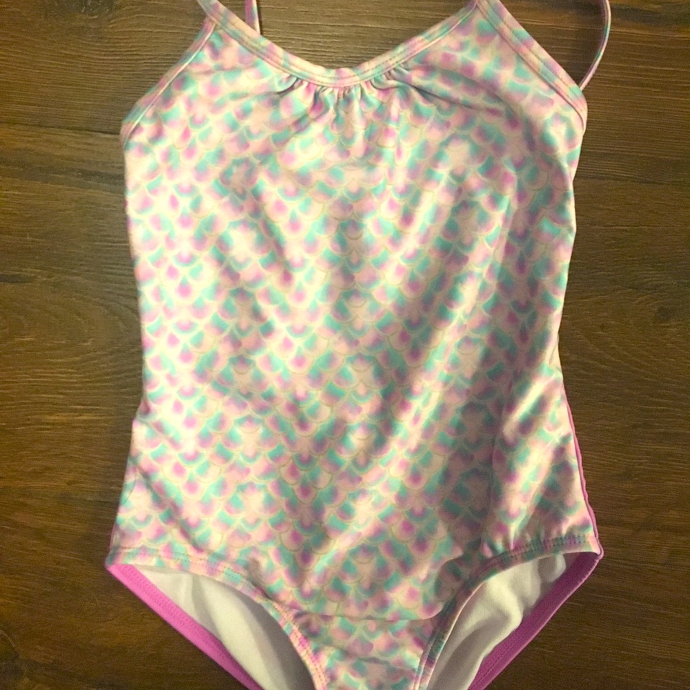 Girls mermaid bathing suit size 5/6